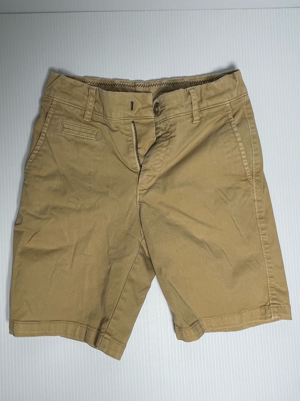 Johnnie-O Neal Jr. Stretch Twill Shorts - Khaki Boy's Size 8